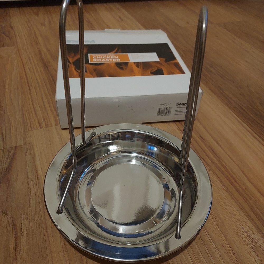 Vintage Kenmore Chicken Roaster Oven Grill Appliance Open Box Stainless Steel